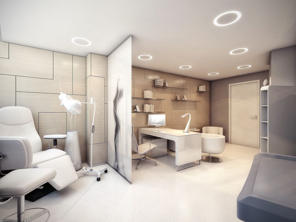 clinic interior designing